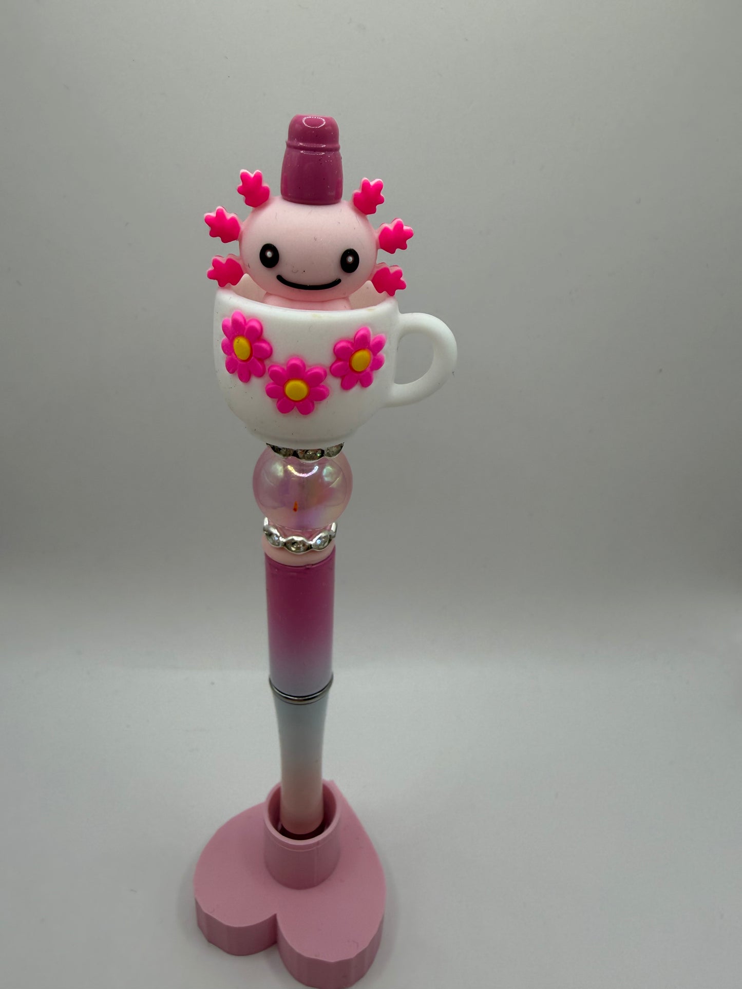 Pink Tea Cup-pen