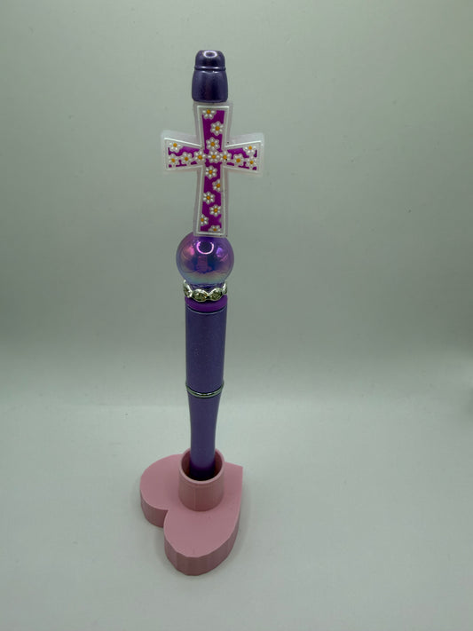 Purple Cross pen