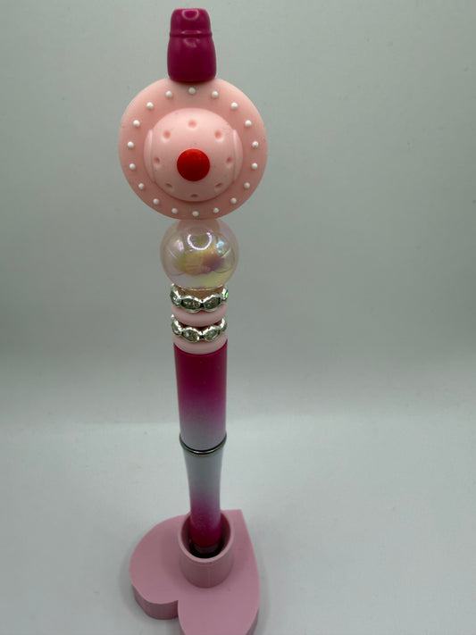 Pink Space Ship pen