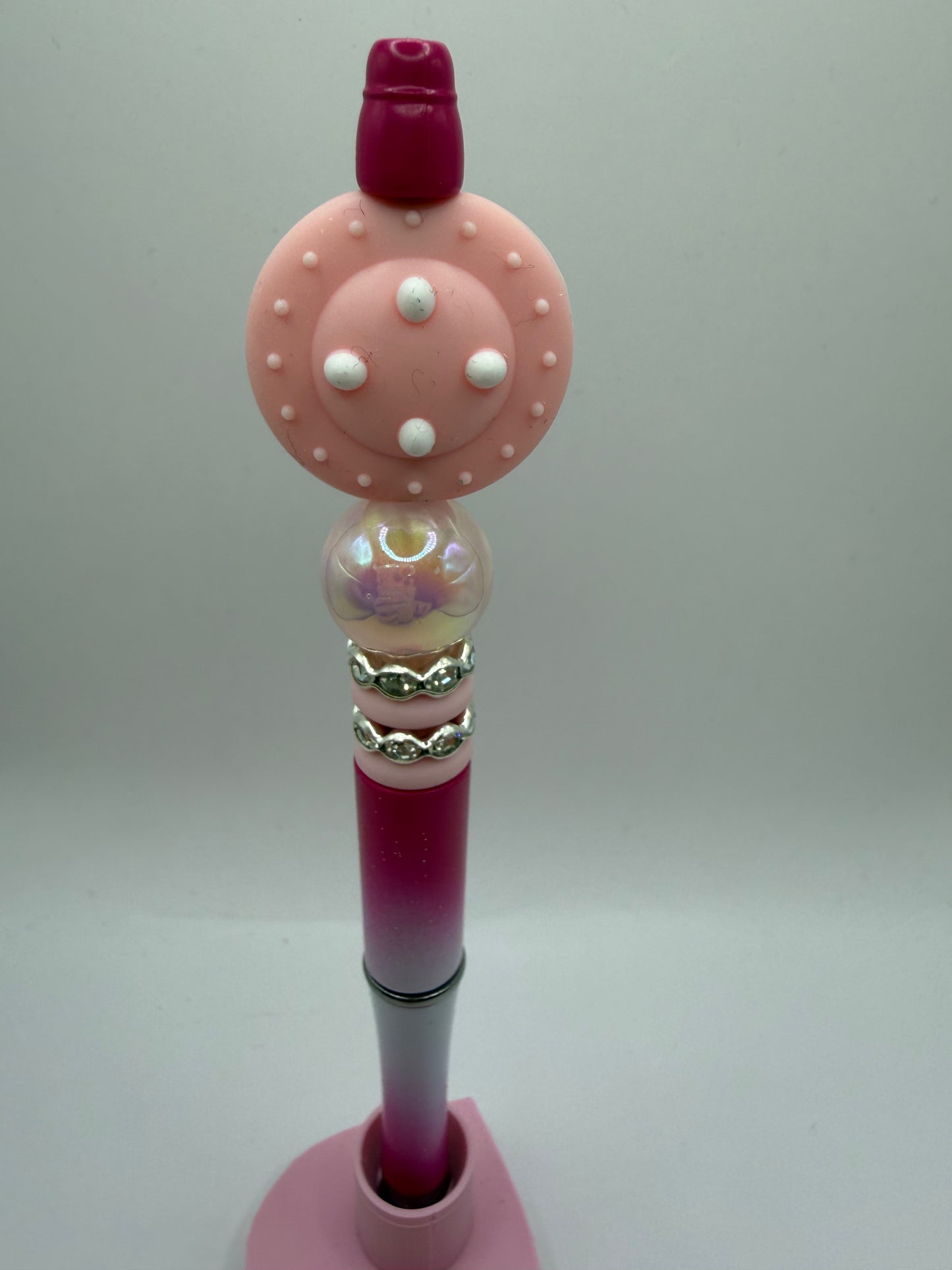 Pink Space Ship pen