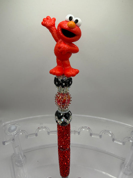 Elmo Beaded Pen
