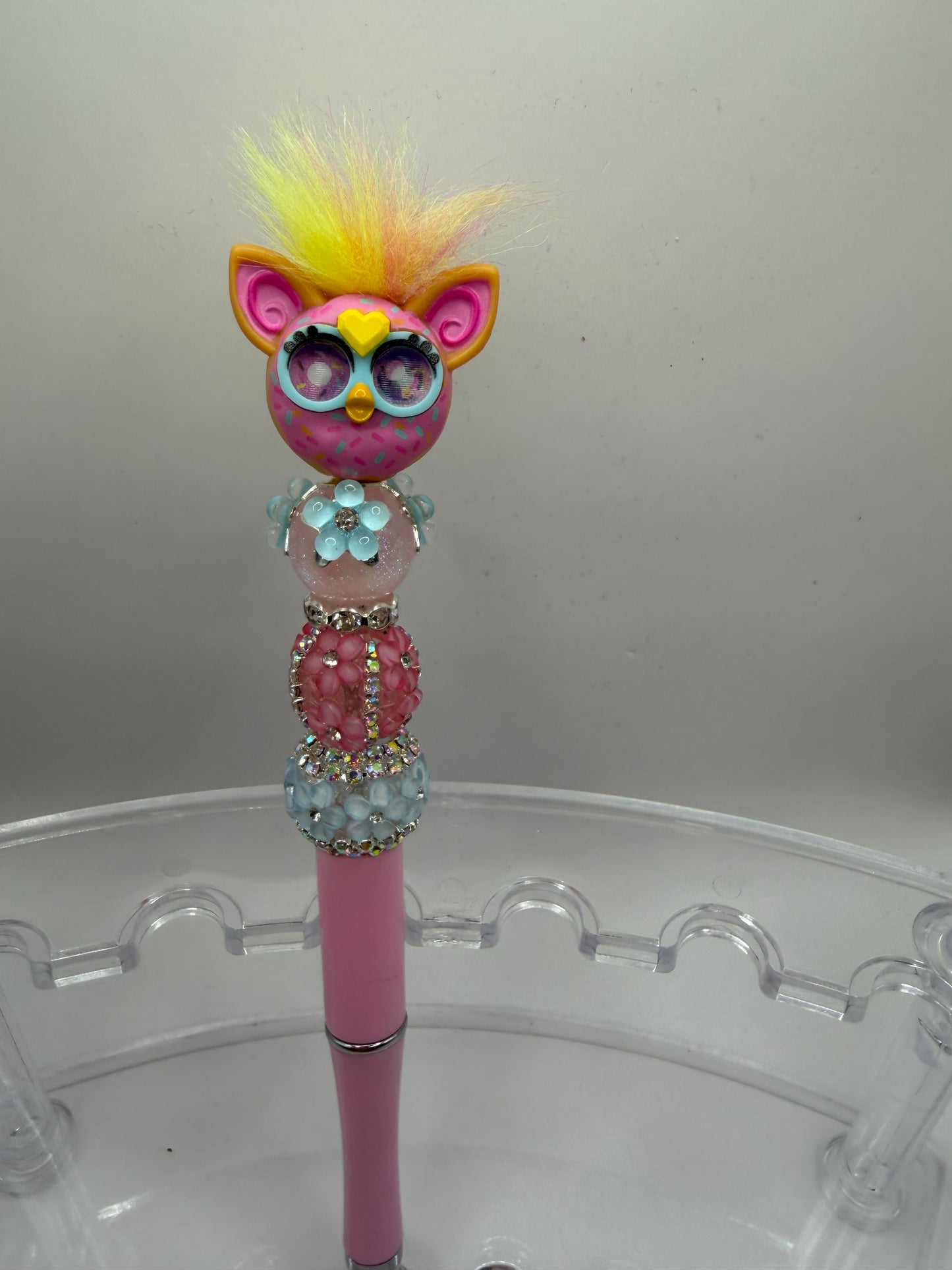 Mini Furby Beaded Pen