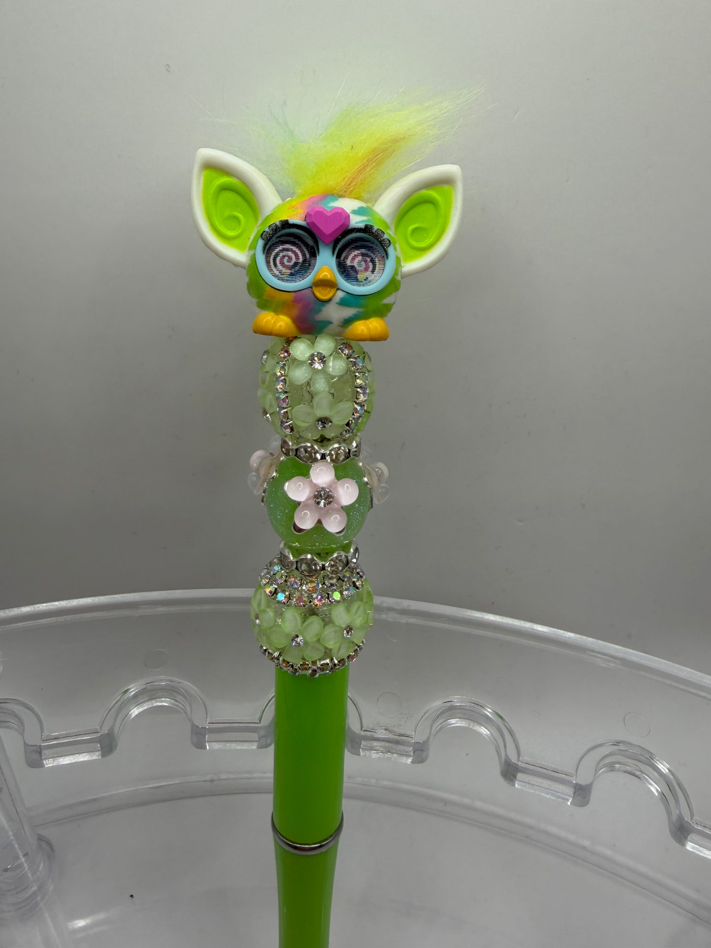Mini Furby Beaded Pen
