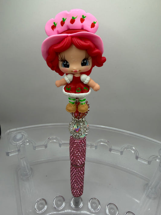 Strawberry shortcake, clay doll