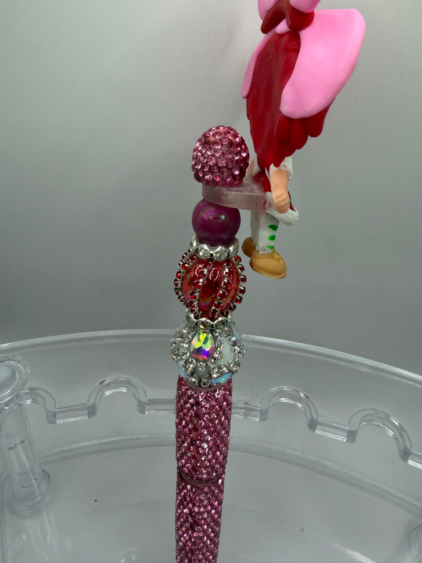 Strawberry shortcake, clay doll