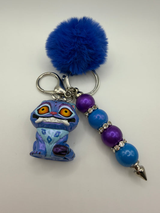 K-pop, demon hunters, keychain or purse charm