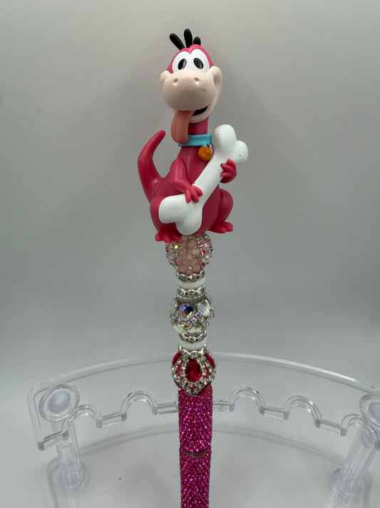 Dino from the Flintstones beaded Pen