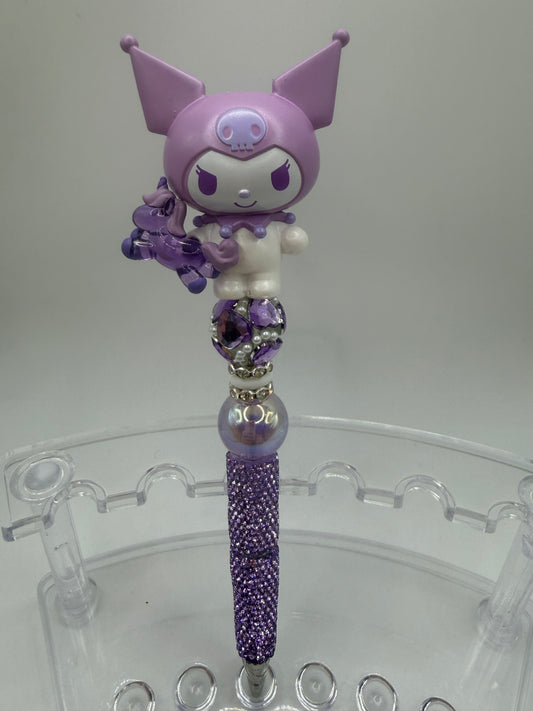 Kuromi beaded Pen
