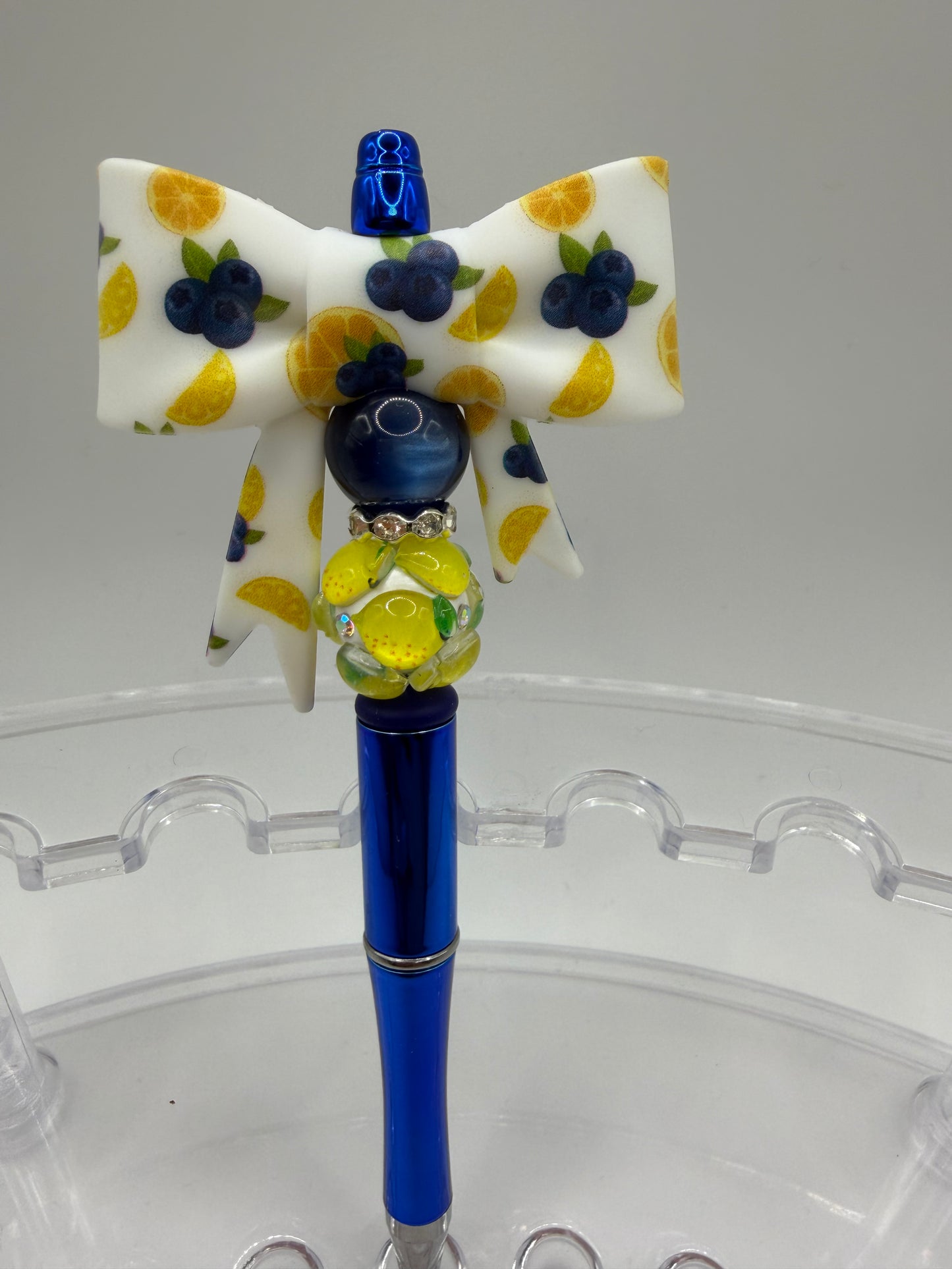Lemon bow Beaded Pen
