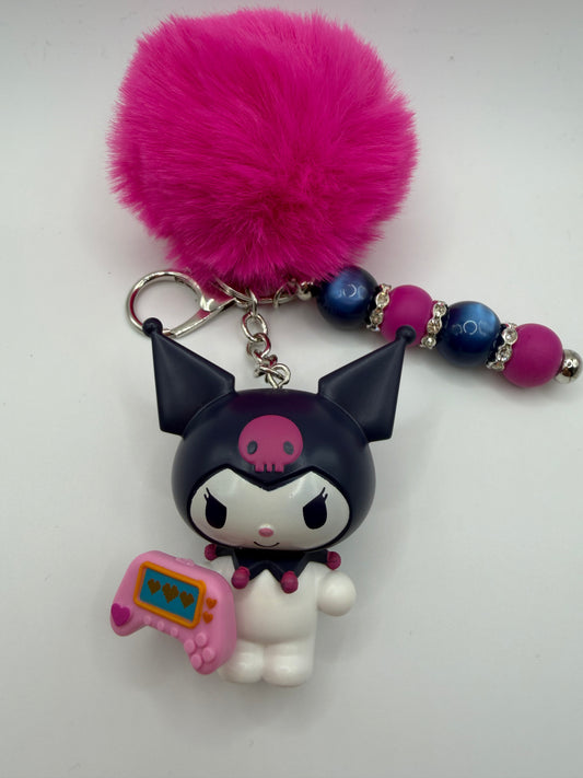 Kuromi, keychain or purse charm