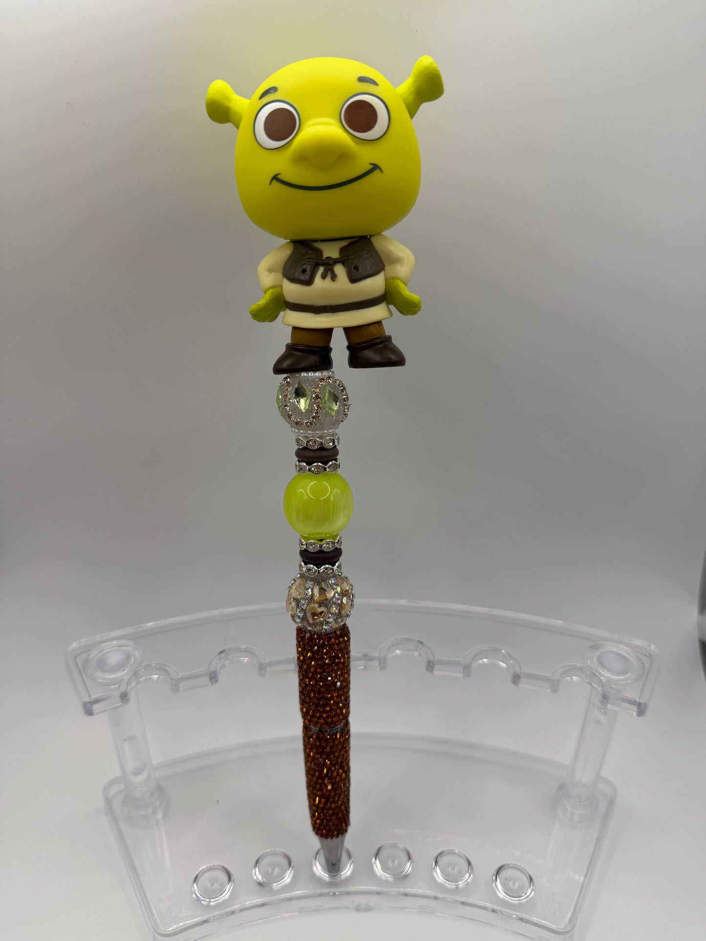Shrek beaded  Pen
