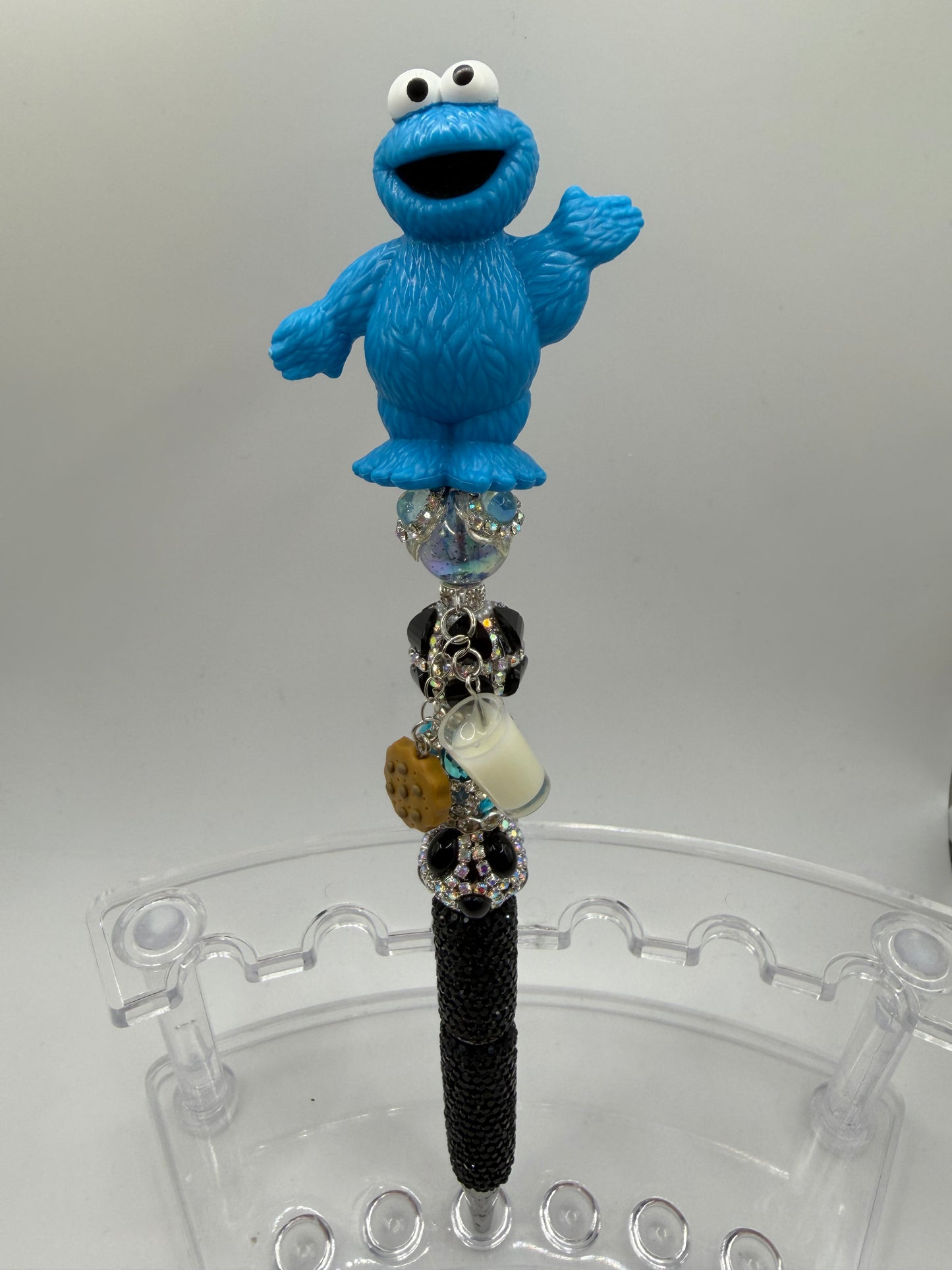 Cookie Monster Beaded Pen