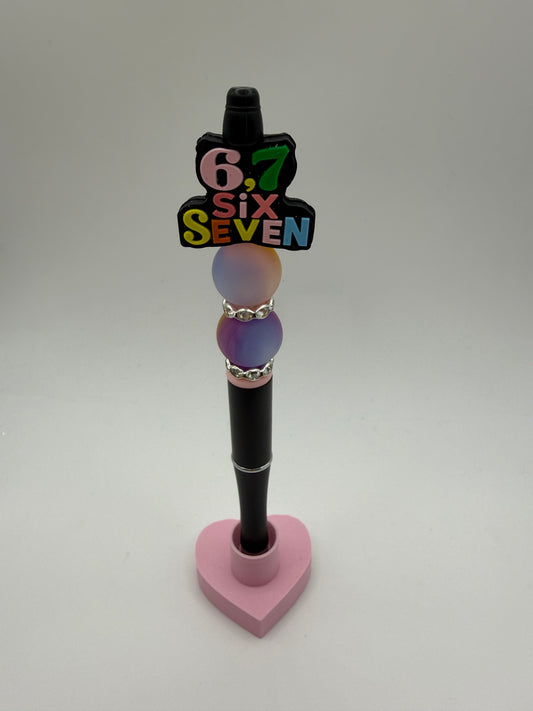 6/7  beaded Pen