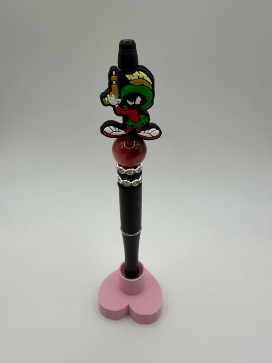 Marvin, the Martian beaded Pen
