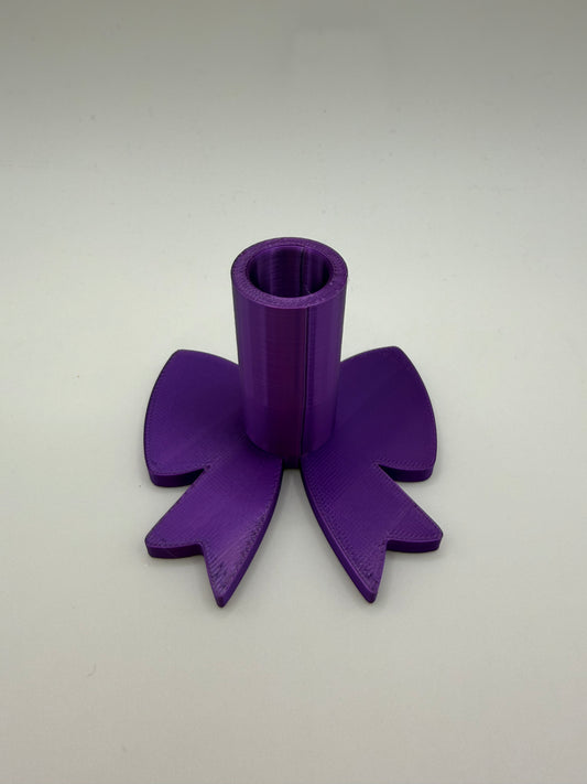 Purple 3D Printed Pen Holder