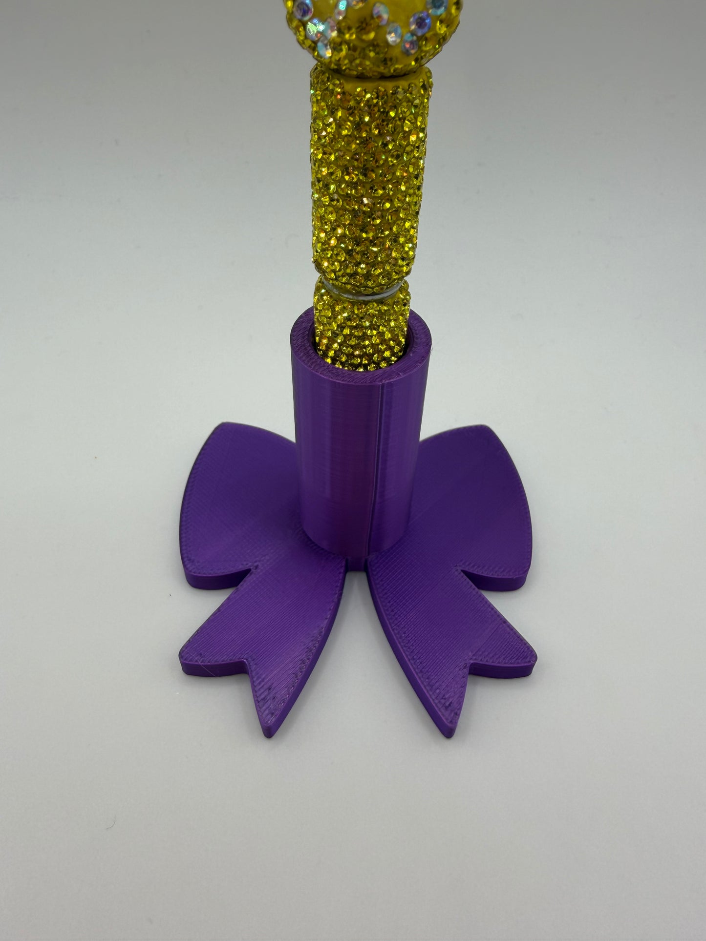 Purple 3D Printed Pen Holder