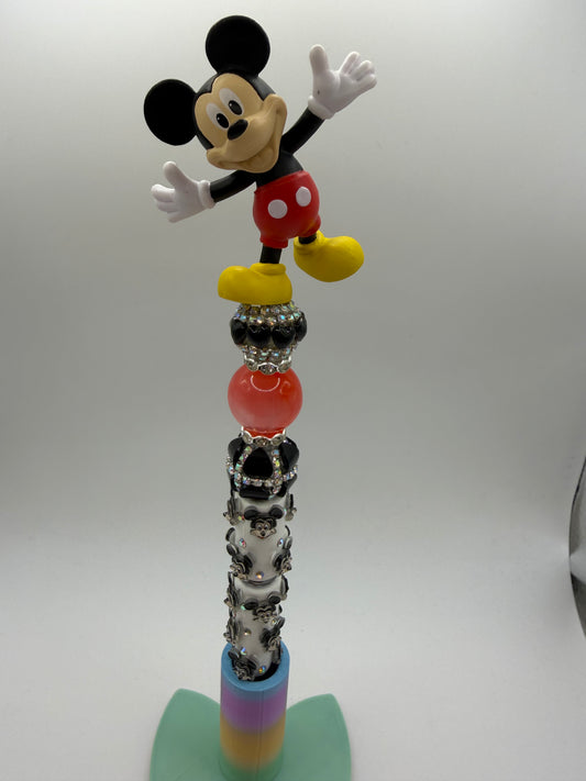 Mickey Mouse Beaded Pen