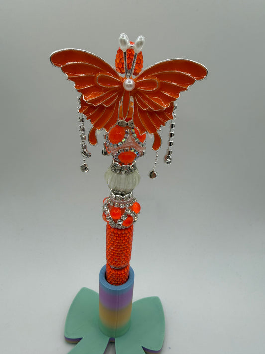 Butterfly Beaded Pen