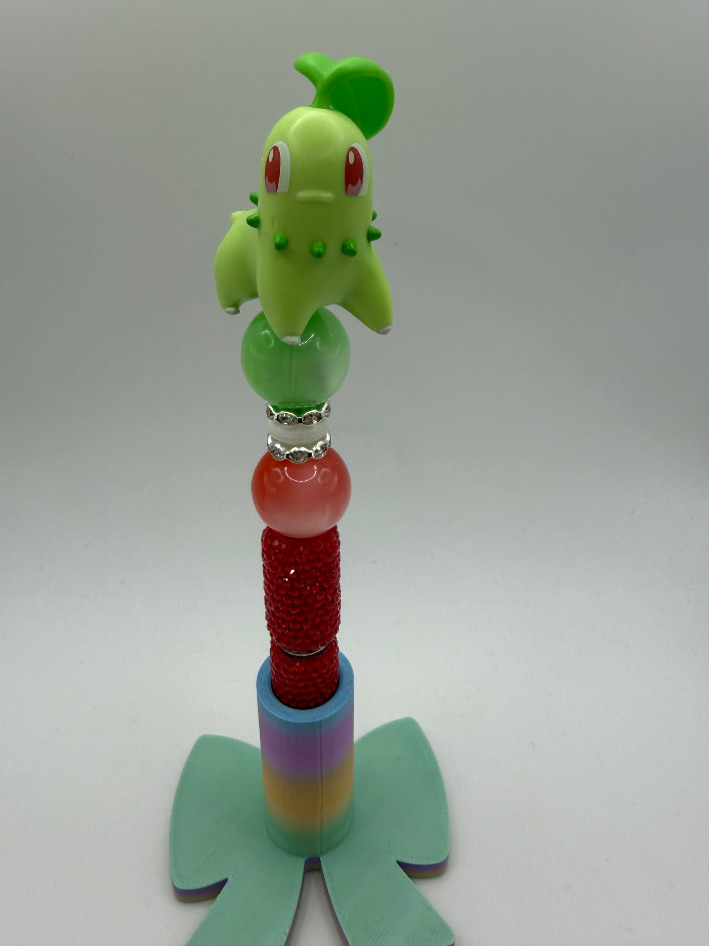 Chikorita Beaded Pen