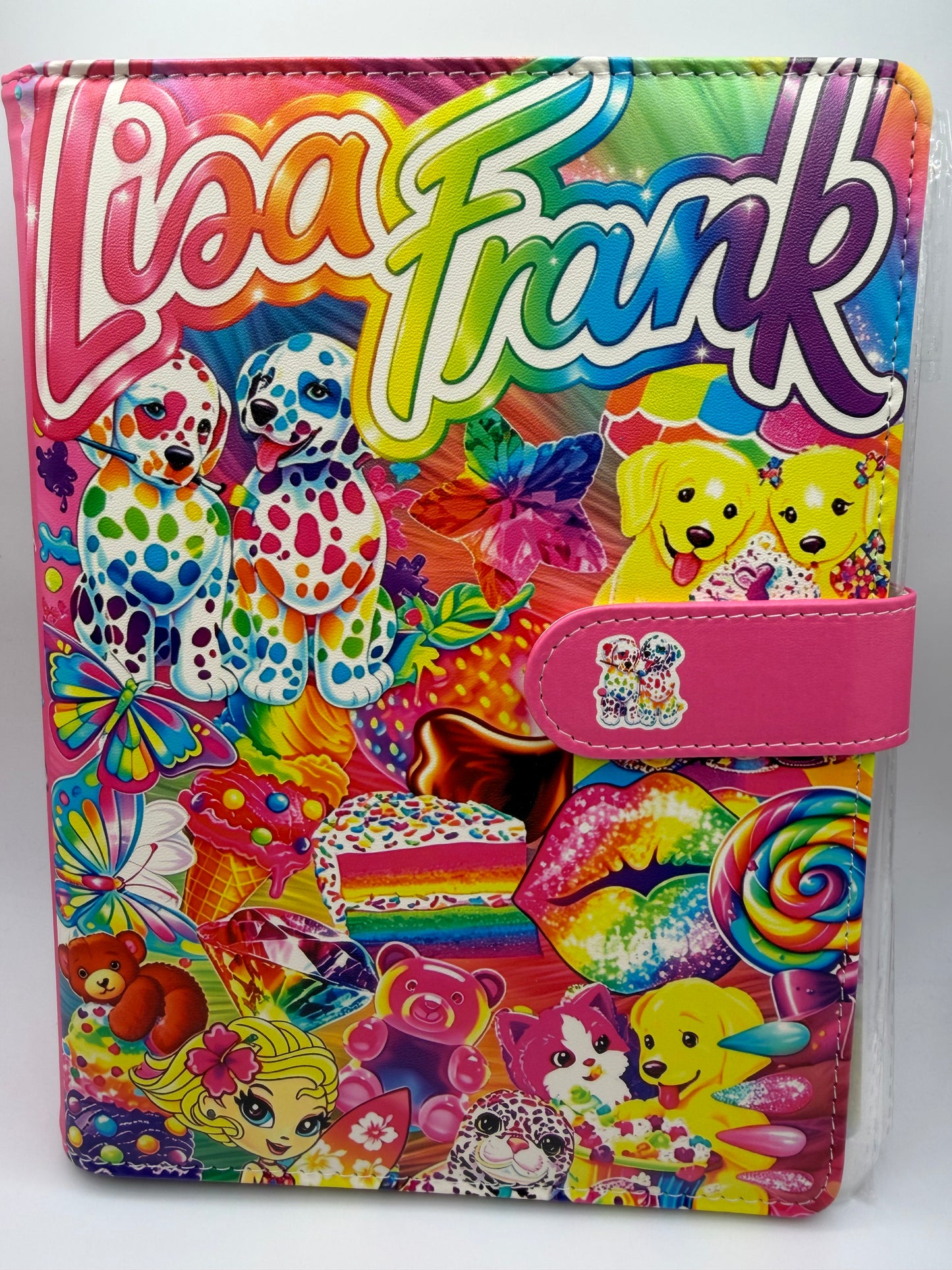 Lisa Frank A5 Binder