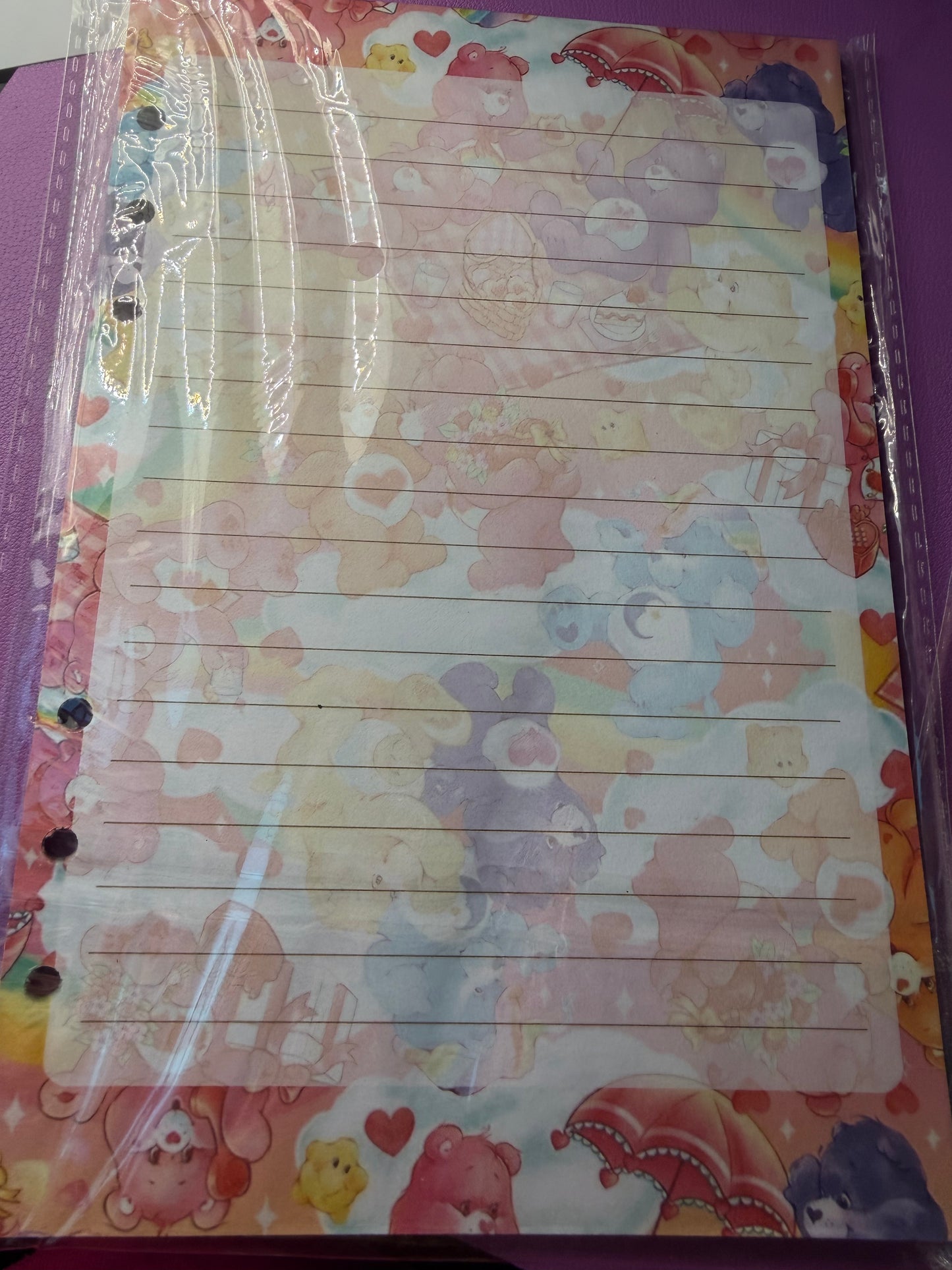 Care Bear A5 Binder
