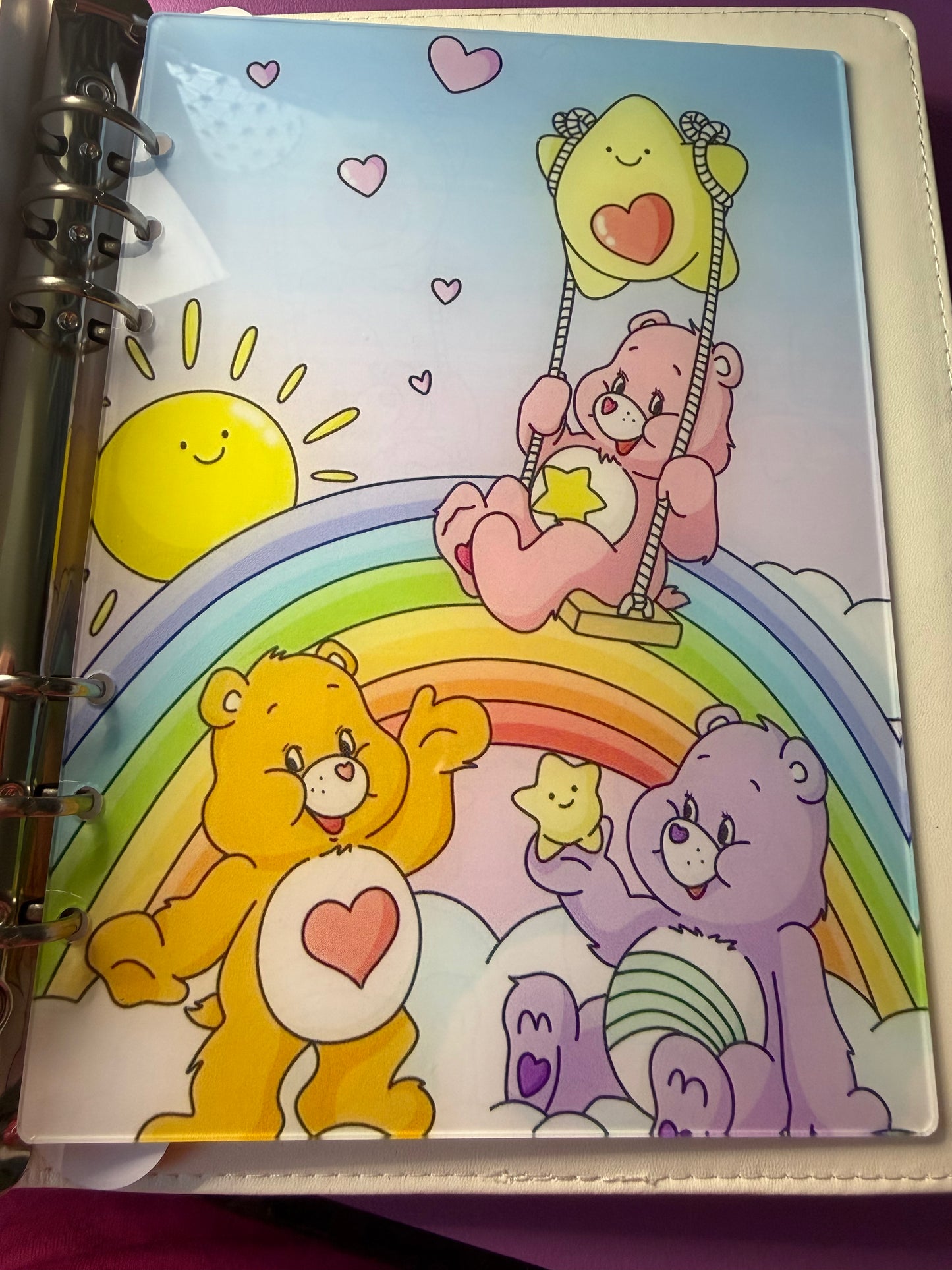 Care Bear A5 Binder