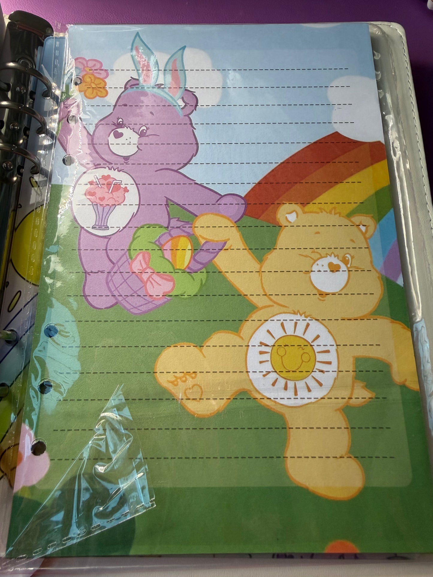 Care Bear A5 Binder