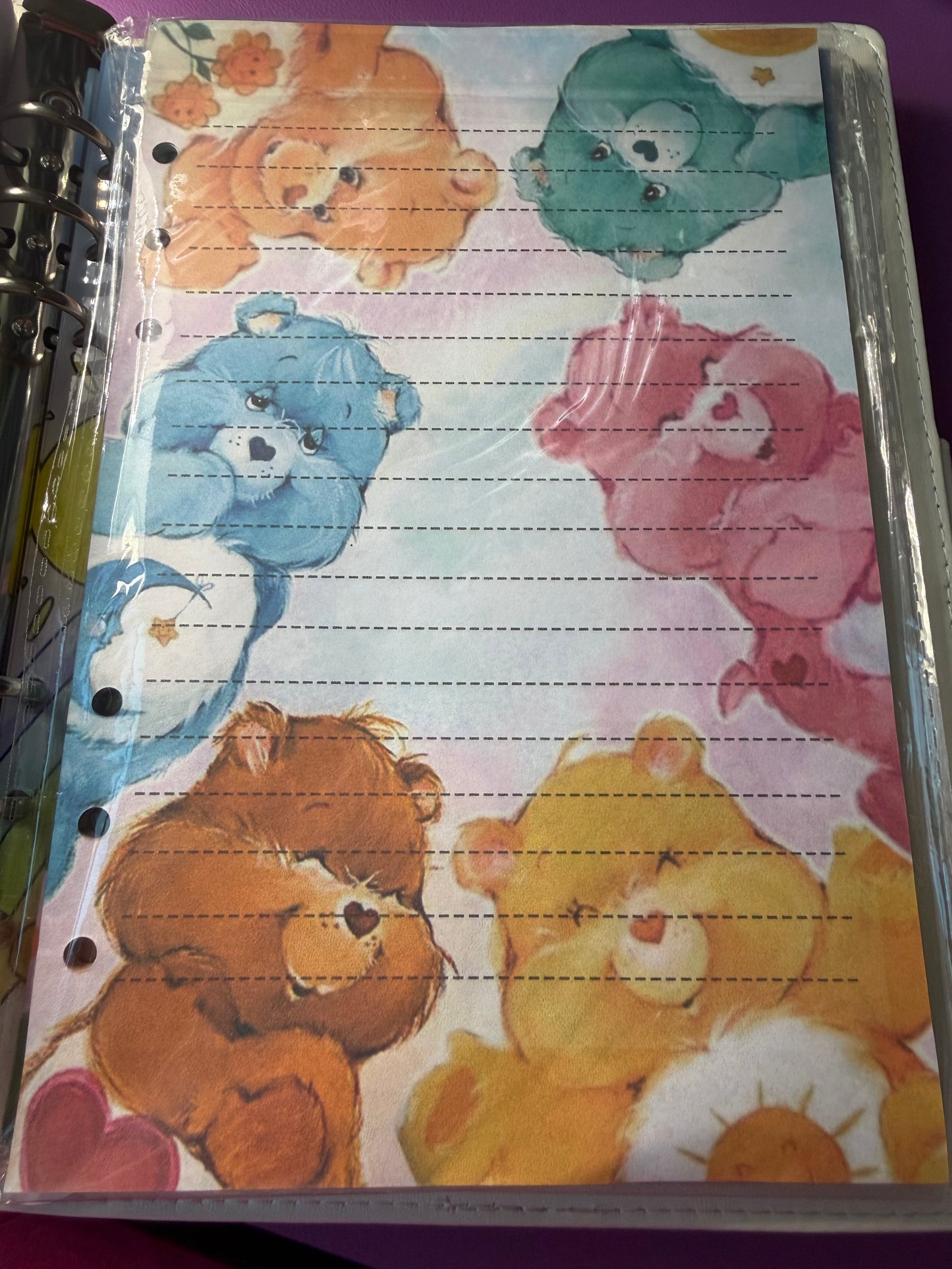 Care Bear A5 Binder