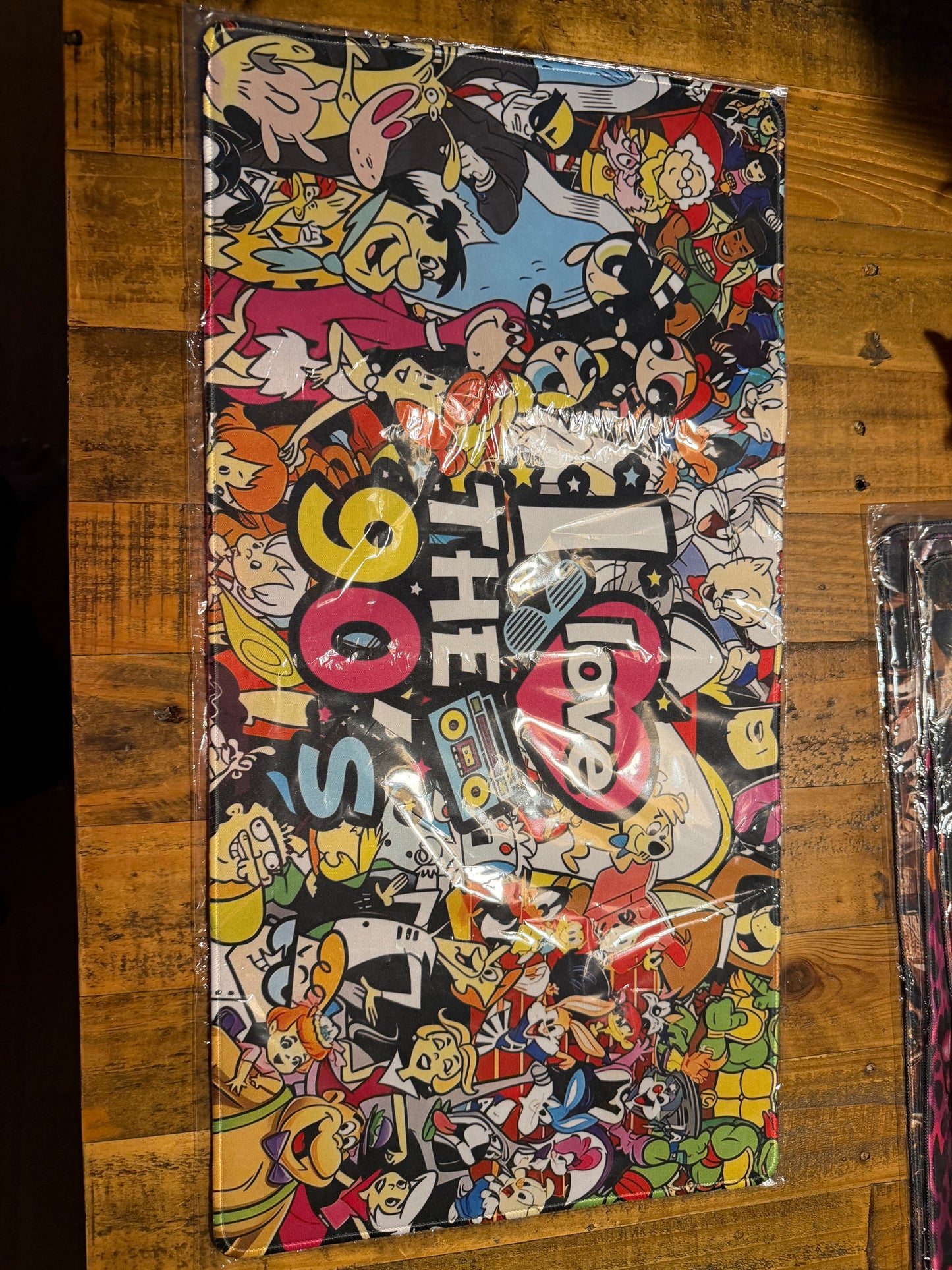 I love the 90s desk mat