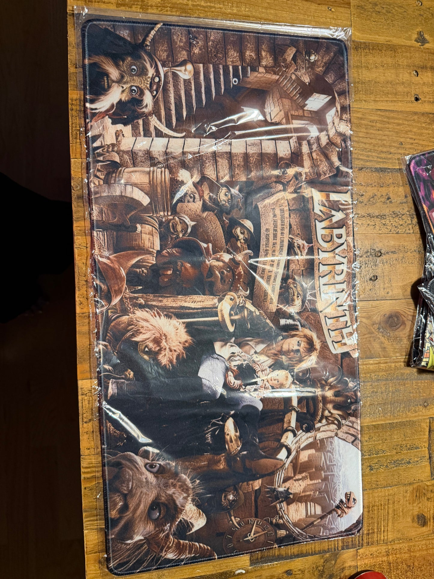 Labyrinth desk mat