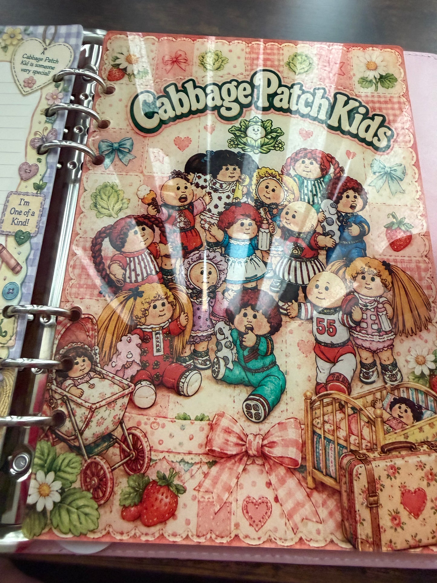 Cabbage patch kids A5 Binder