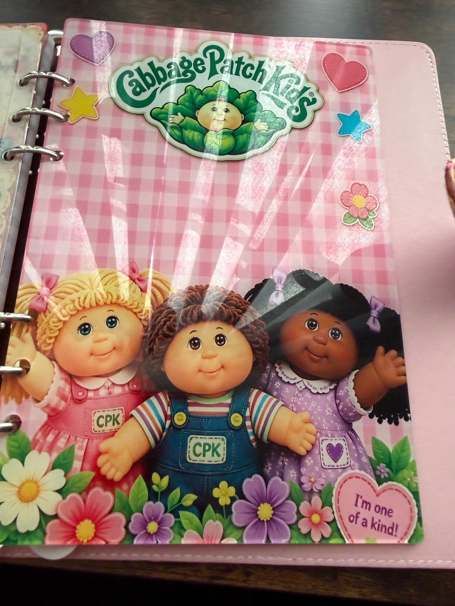 Cabbage patch kids A5 Binder