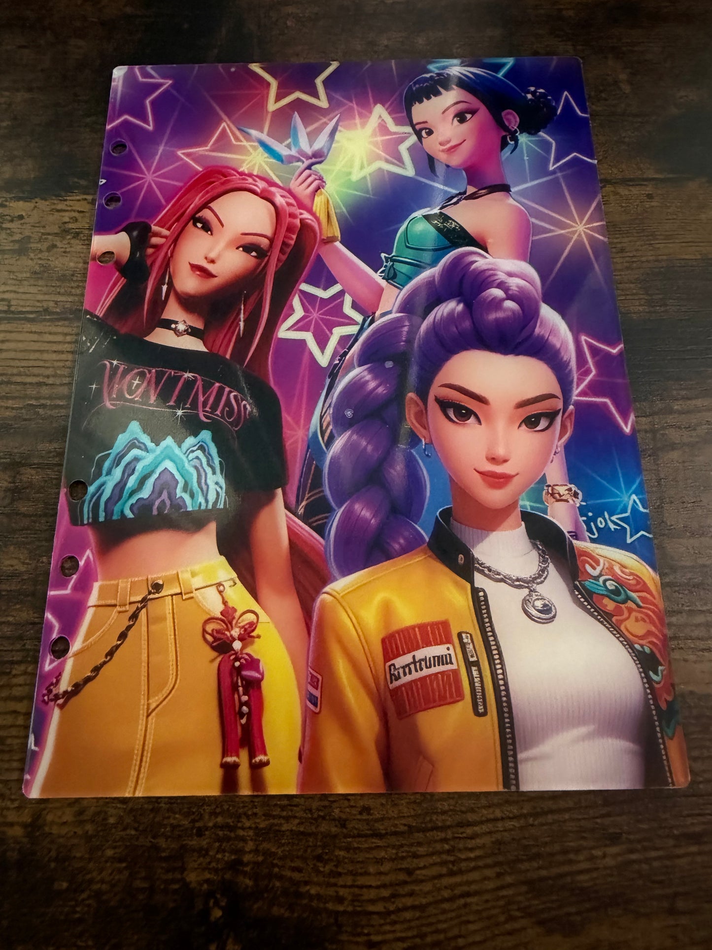 K-Pop Demon Hunters A5 Binder