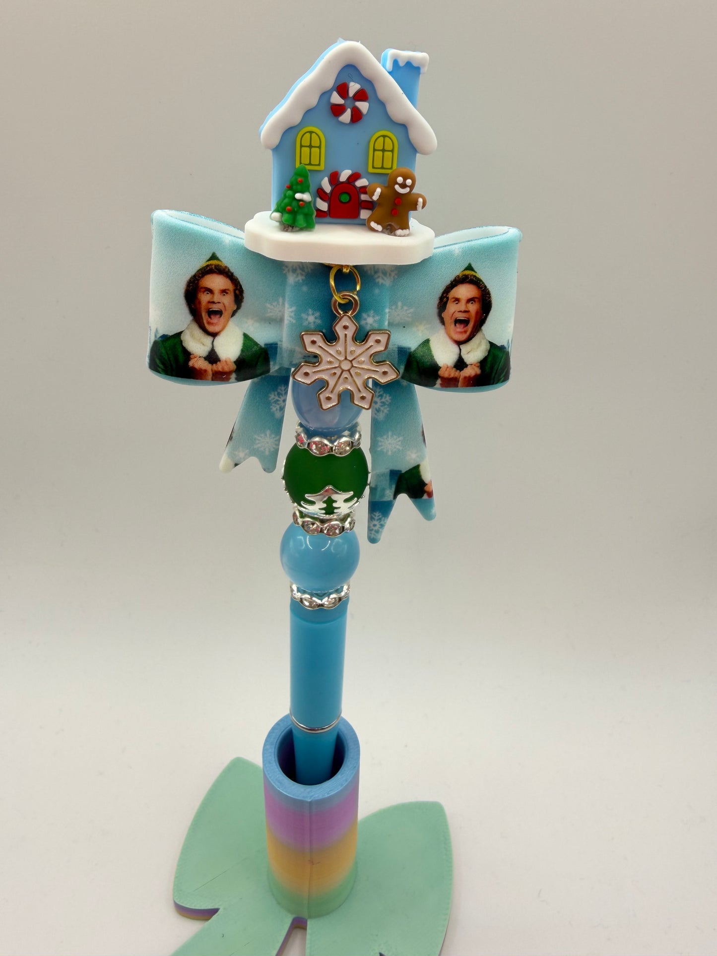 Elf Bow Beaded Pen