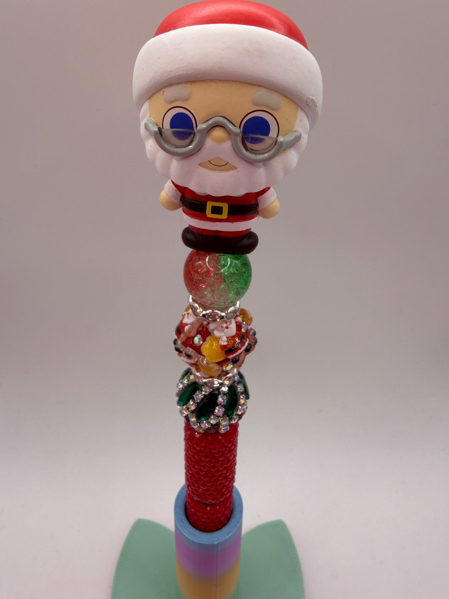 Santa Beaded Pen