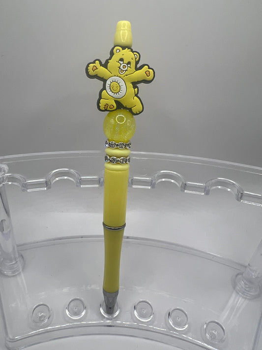 Care Bear Beaded Pen
