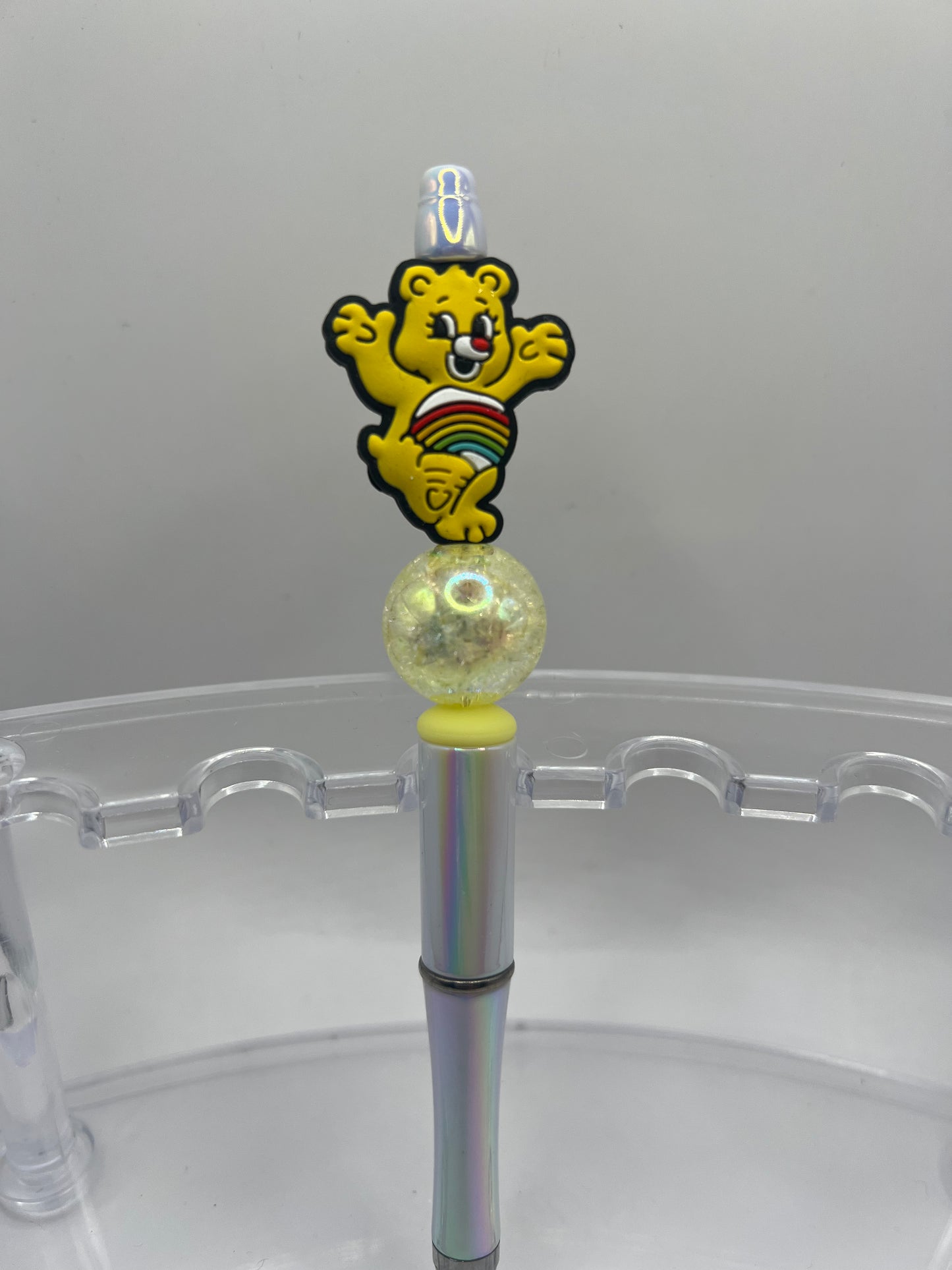 Care Bear Beaded Pen