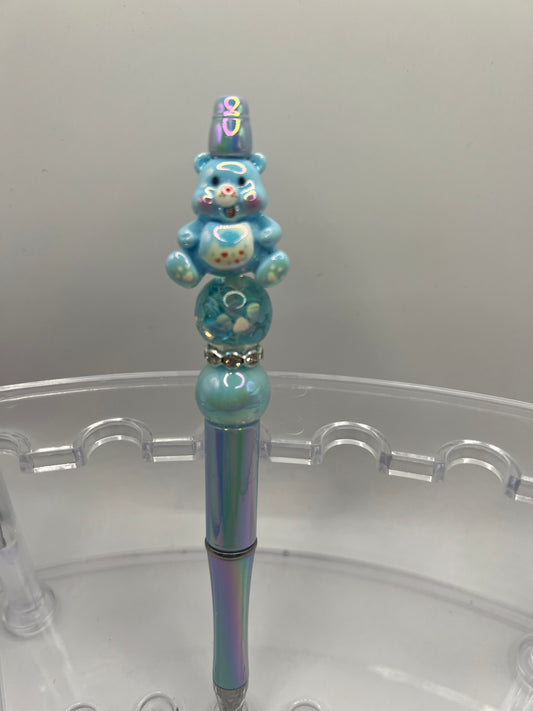 Care Bear Beaded Pen