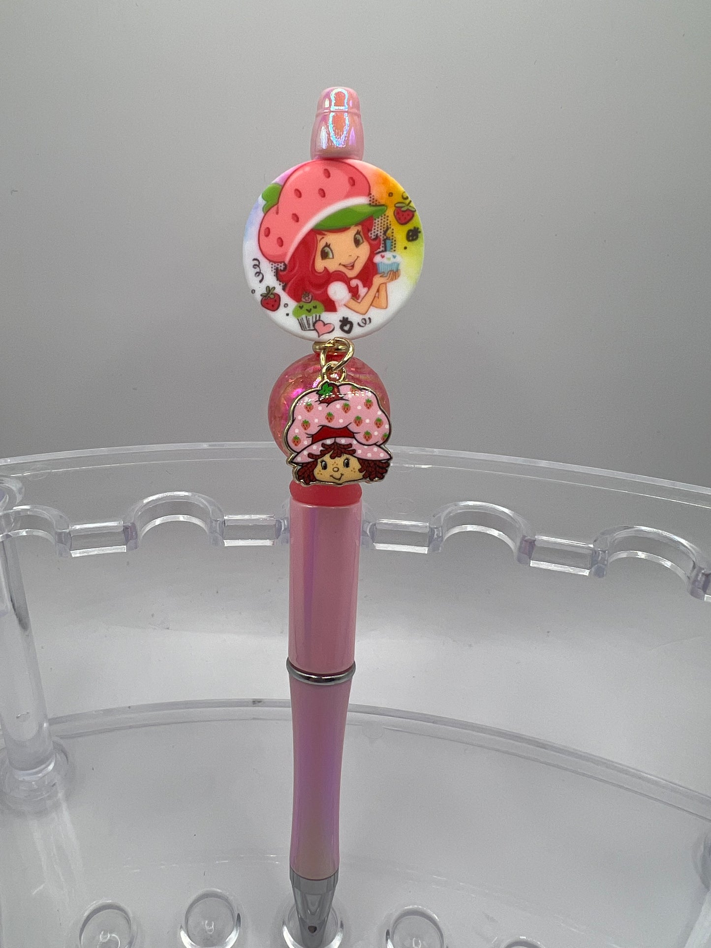 Strawberry Shortcake w/ Charm Beaded Pen