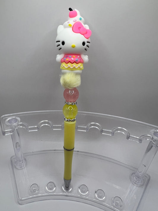 Hello Kitty Beaded Pen