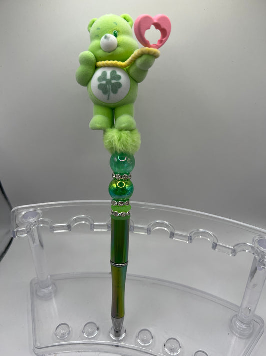 Care Bear Beaded Pen