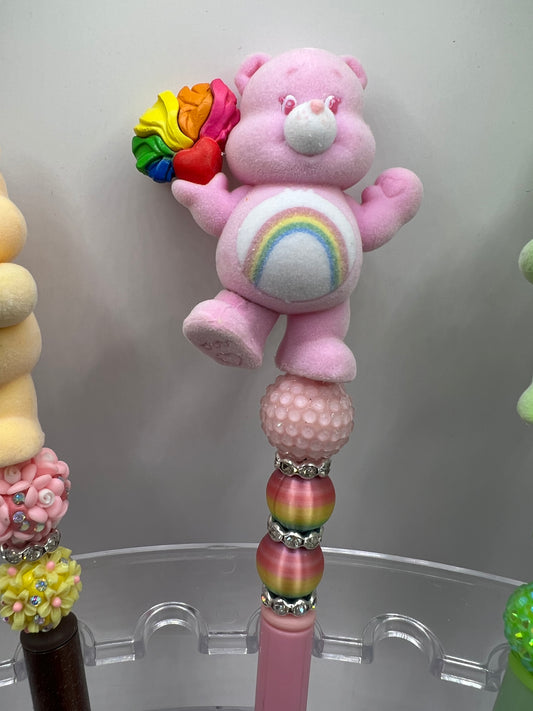 Carebear Beaded Pen
