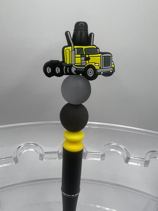 Truck beaded Pen