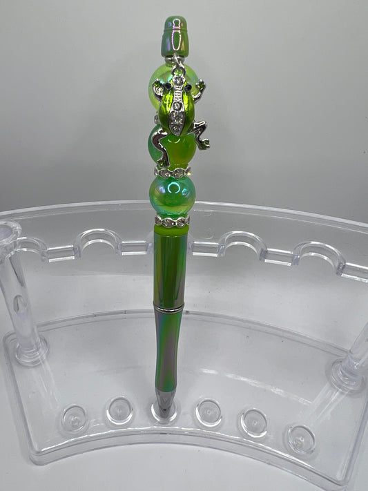 Frog Beaded Pen