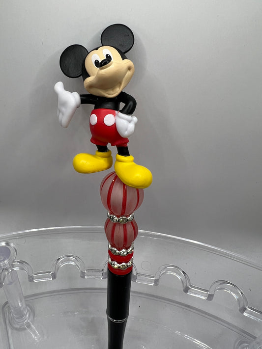 Mickey Mouse beaded pen