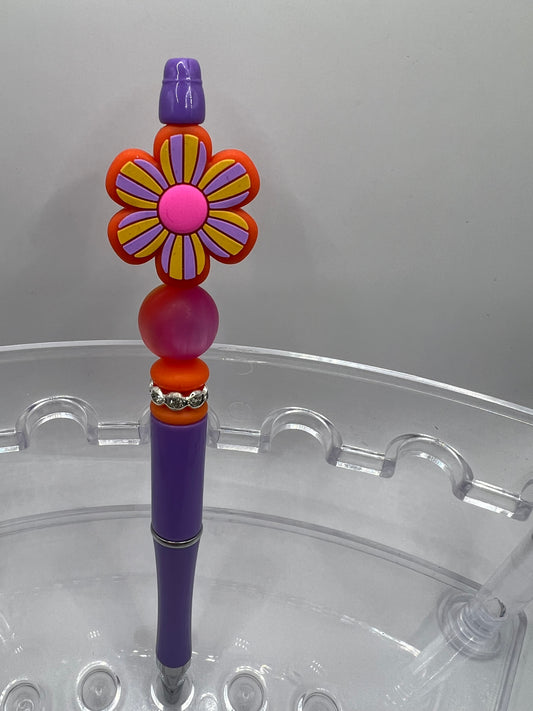Flower Beaded Pen