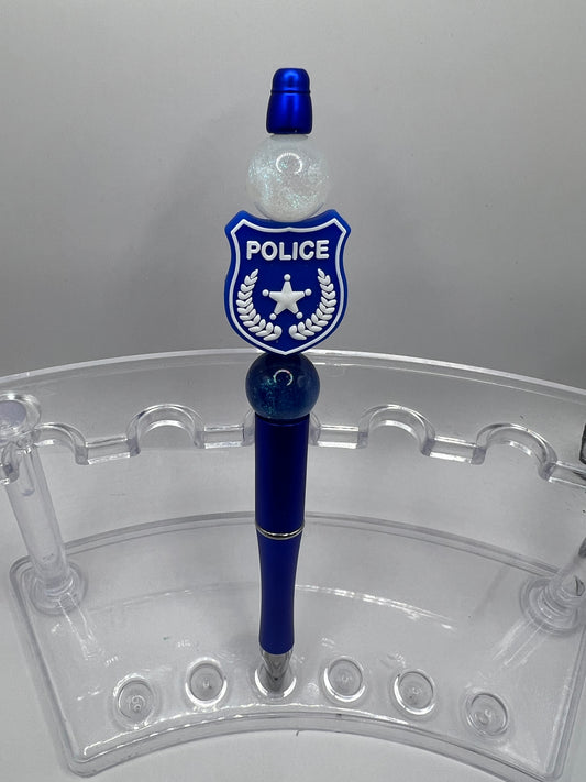Police beaded pen
