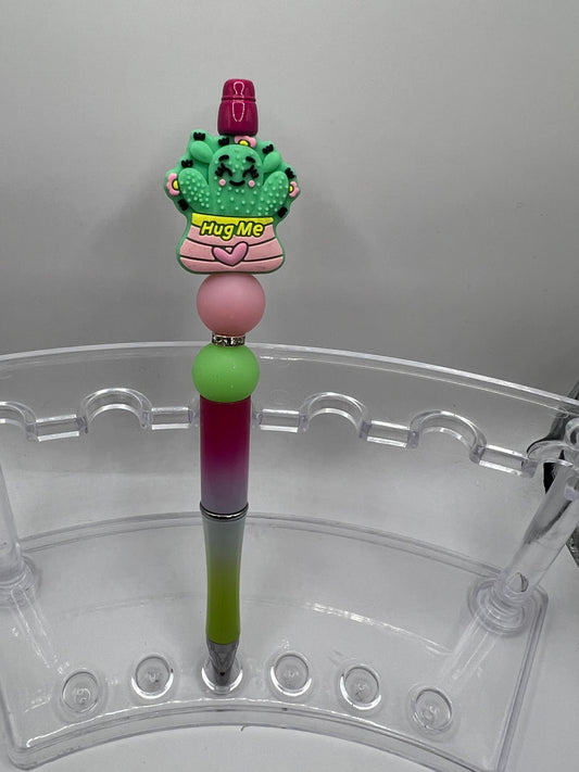 Hug me beaded pen